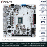 N7 AMD 8845HS NAS DIY Montherboard with 10G RJ45